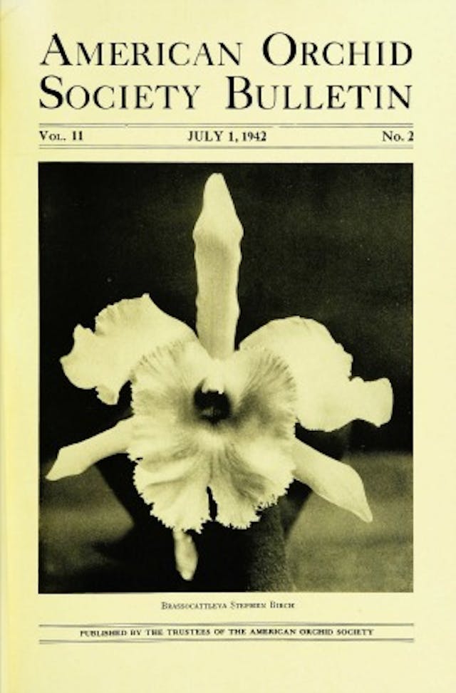 July 1942 - American Orchid Society