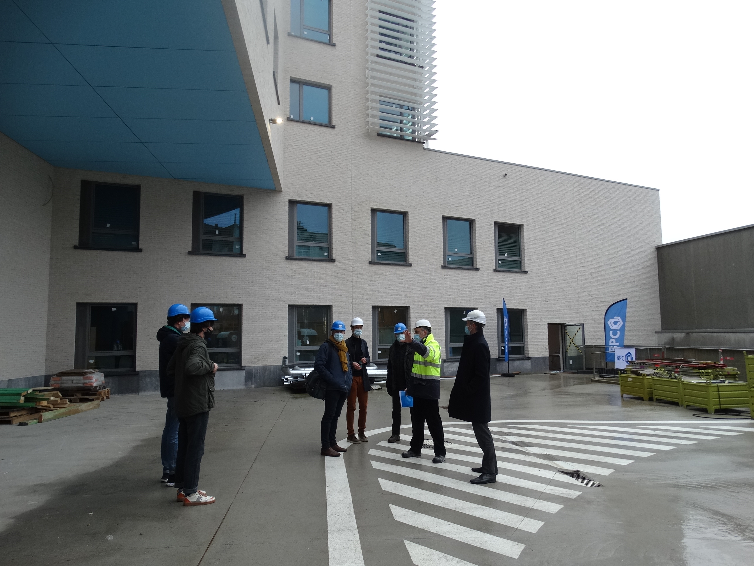 Le Ministre du Gouvernement de la Région de Bruxelles-Capitale, Alain Maron, nous rend visite.