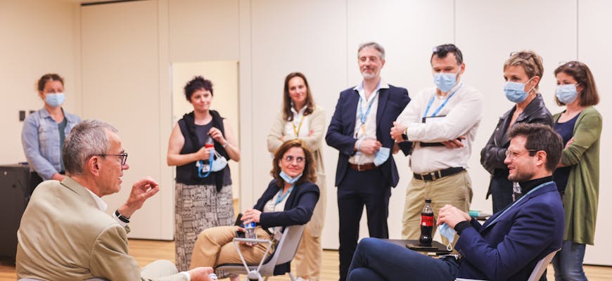 Le Ministre fédéral de la Santé Franck Vandenbroucke nous rend visite !