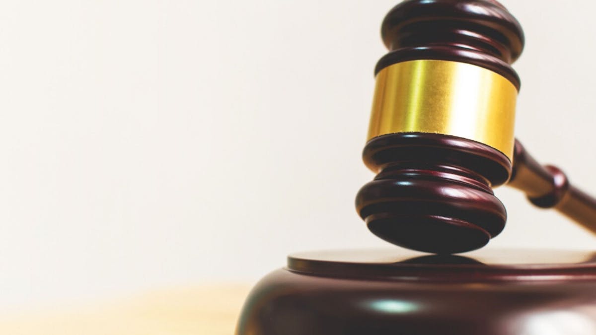 Gavel and Striking Block