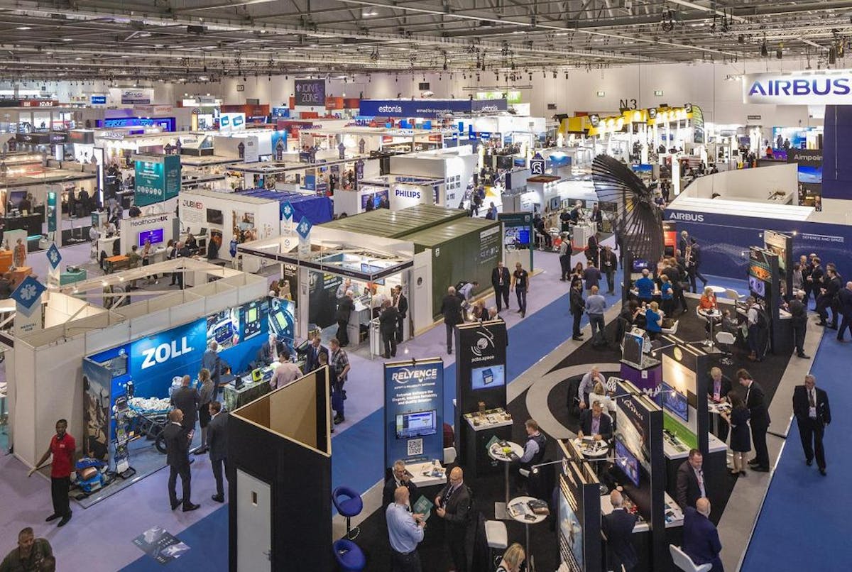 View of industrial expo