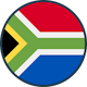 South African flag icon
