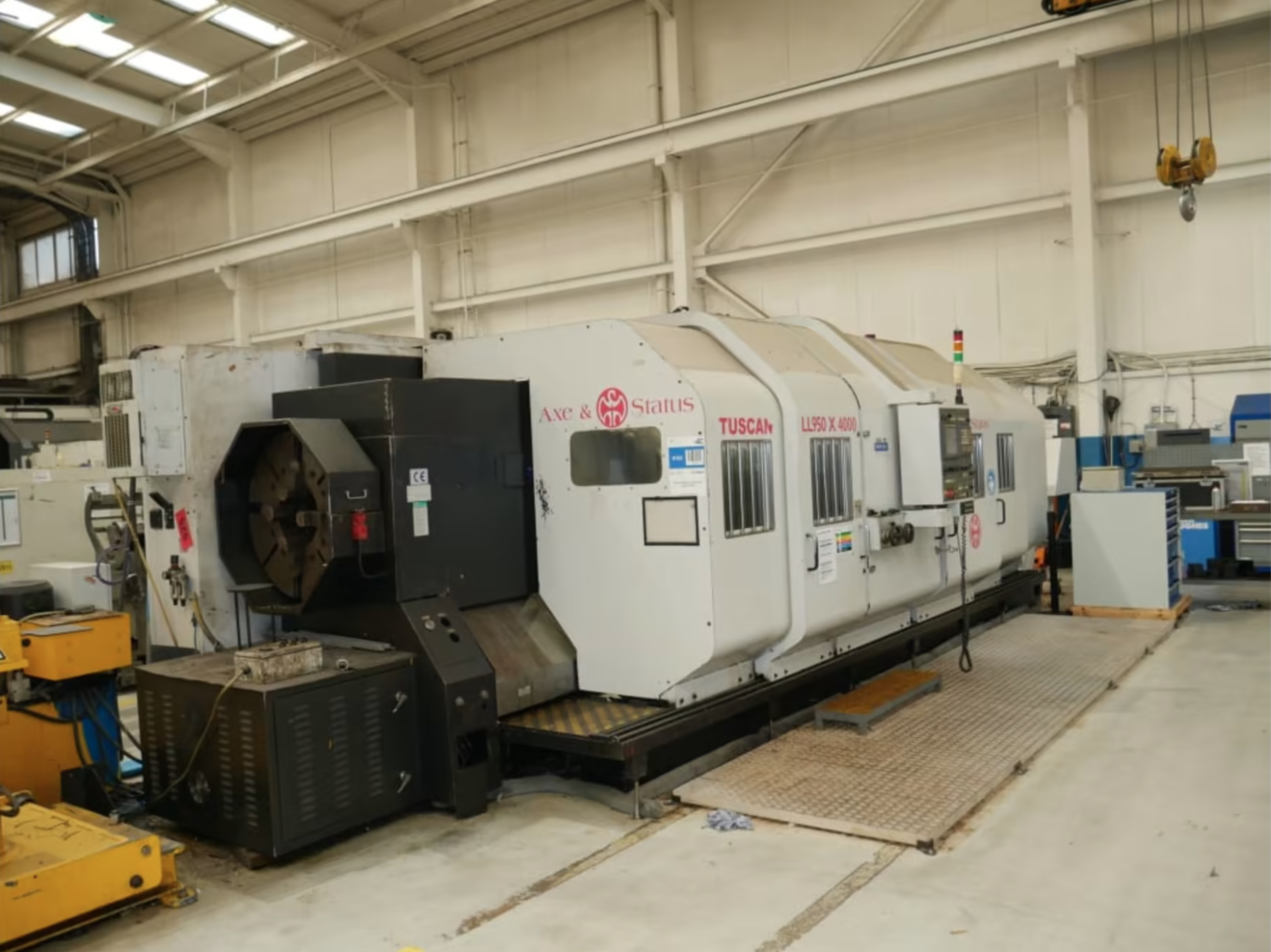Axe & Status Tuscan LL 950 x 4000 Lathe