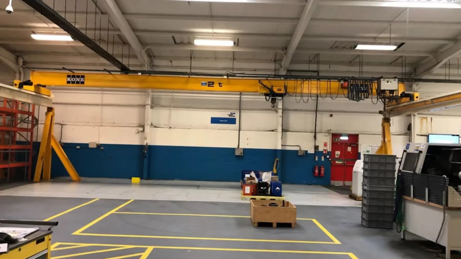 Kone Single Beam Overhead Crane 2T