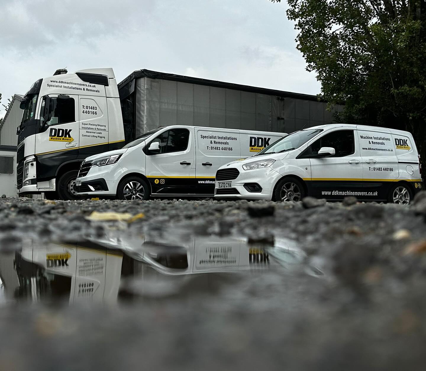 DDK Machine movers Tackle Van