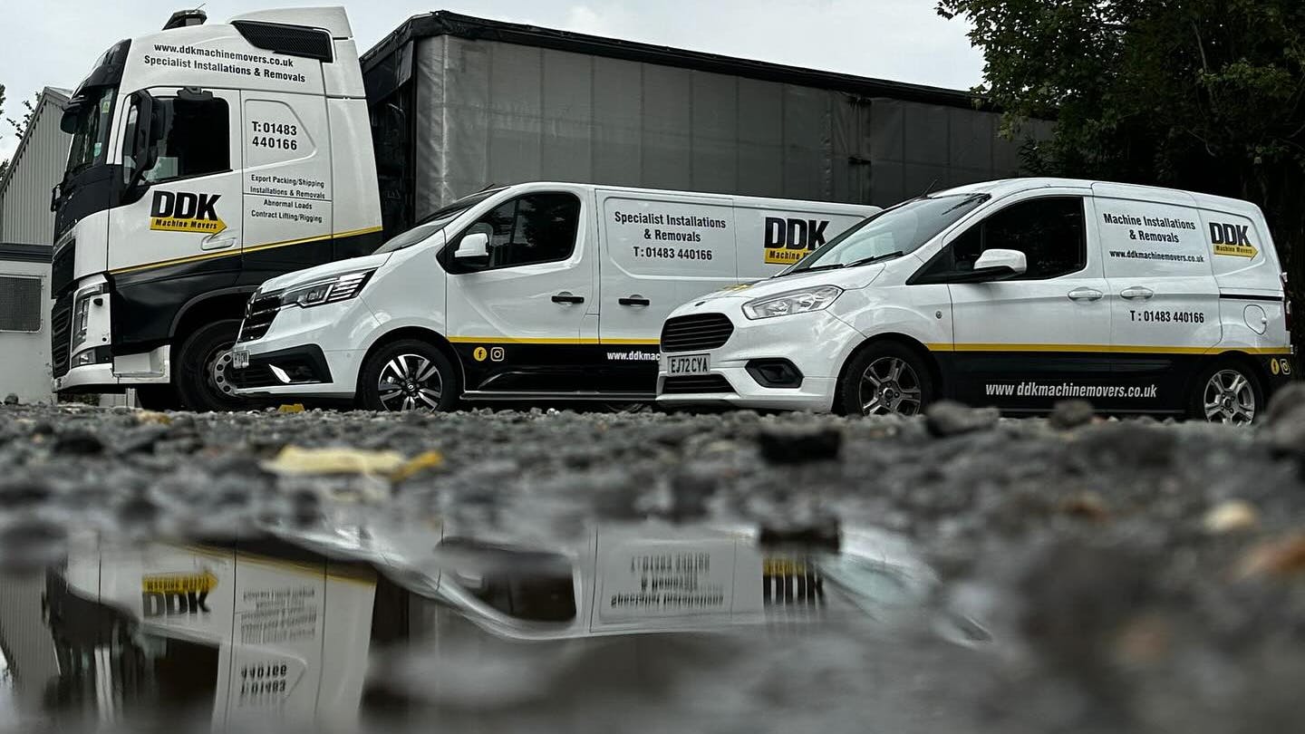 DDK Machine movers Tackle Van