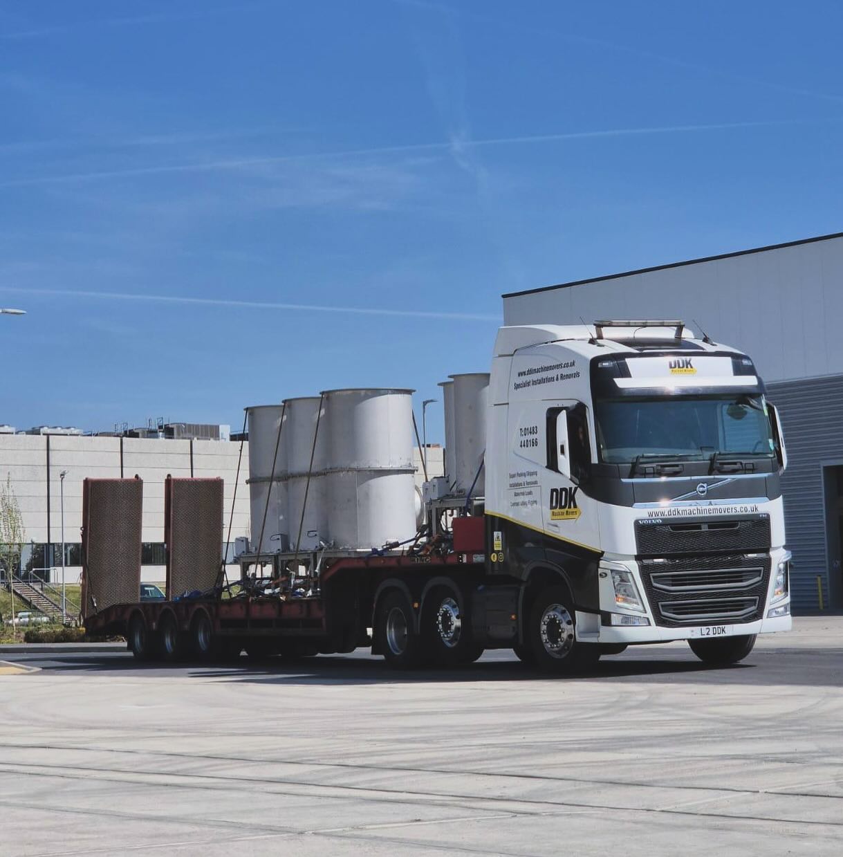 DDK Machine Movers King Trailer