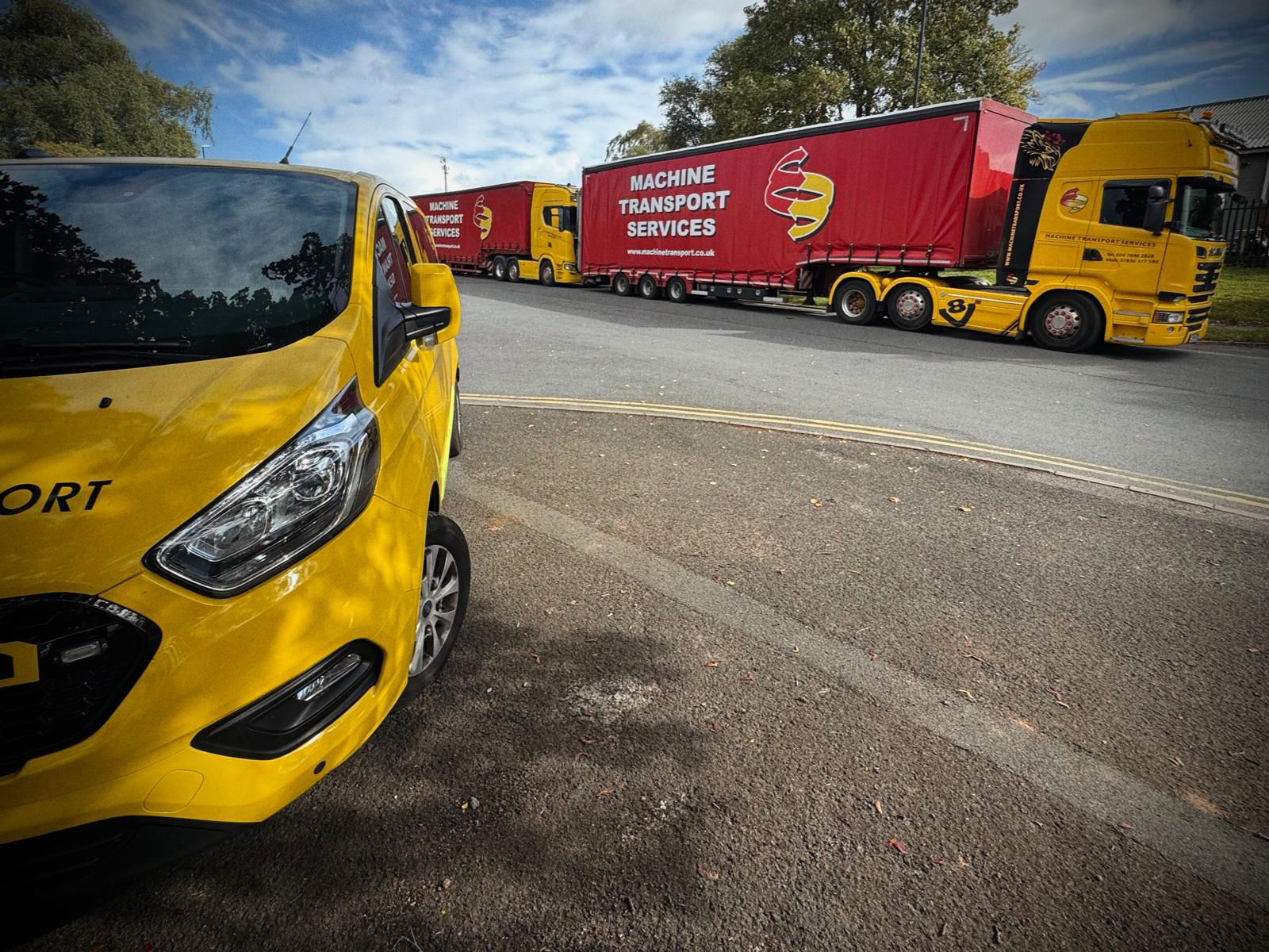 Machine Transport Services - fleet of vehicles