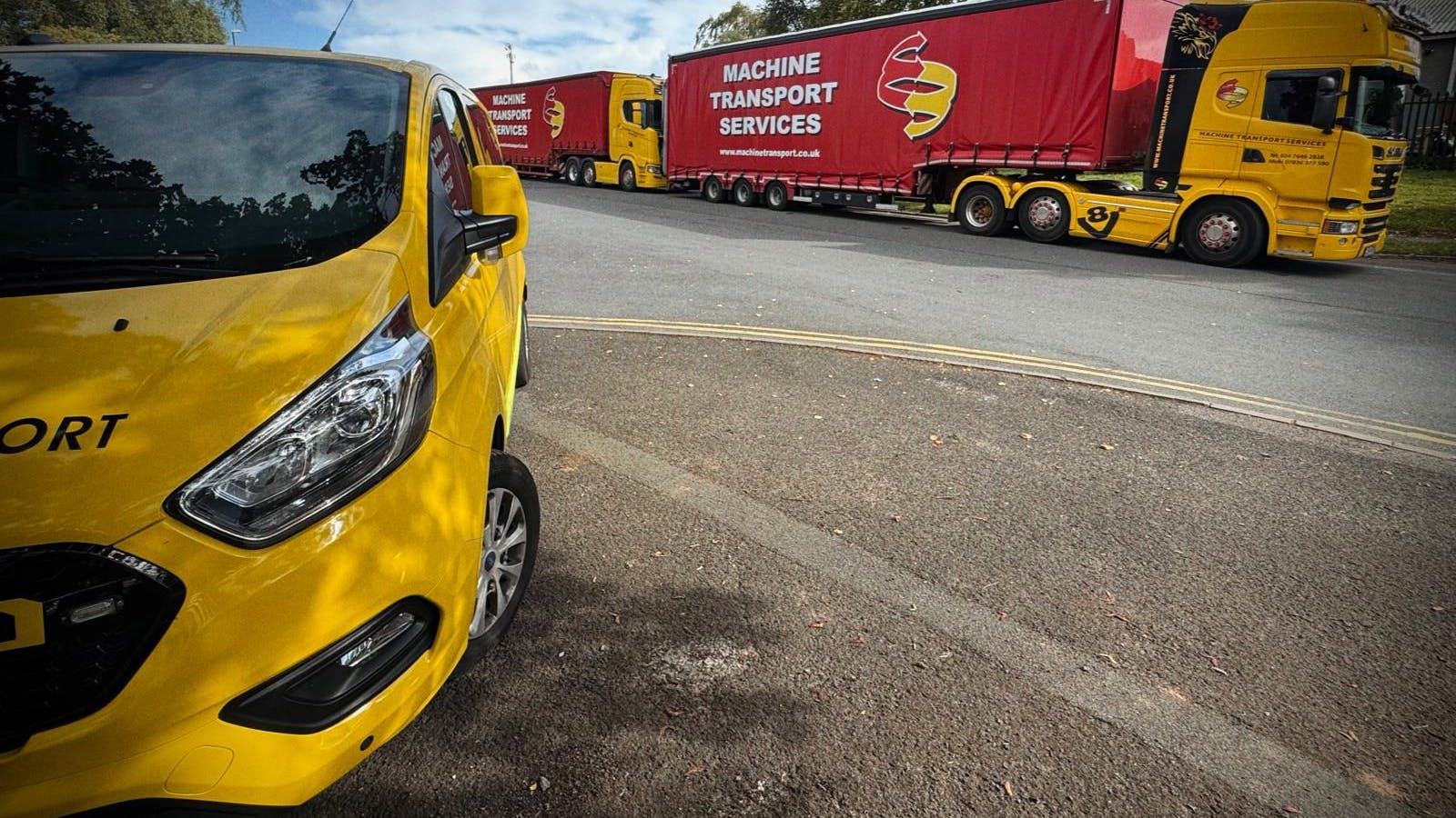 Machine Transport Services - fleet of vehicles