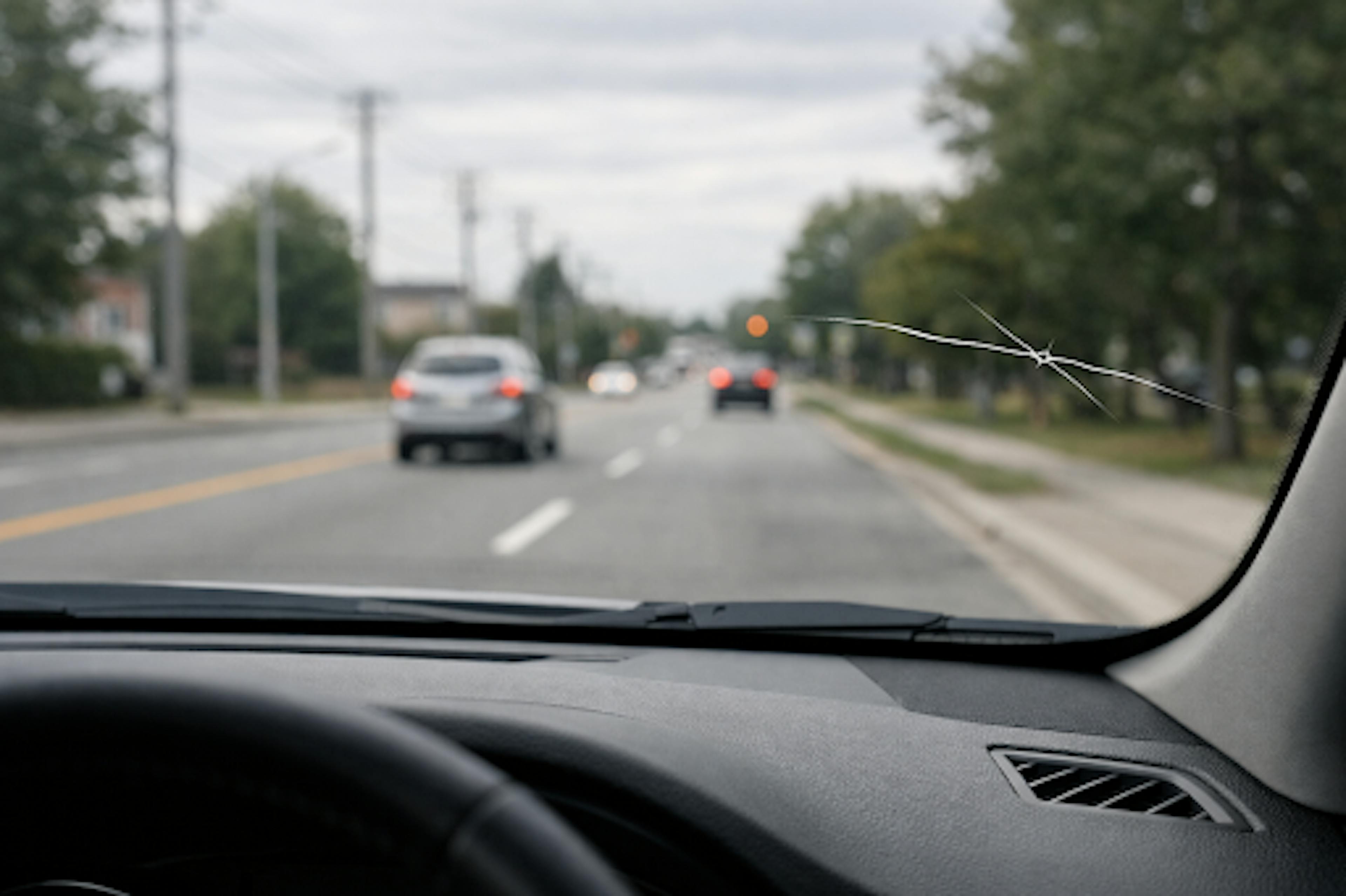 will a cracked windscreen fail an MOT