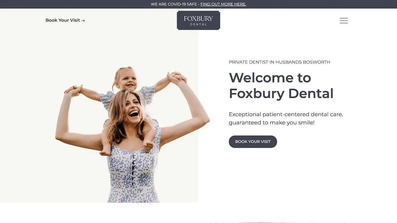 Foxbury Dental Website