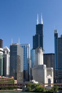 In Illinois, do you need a broker's license to manage properties?