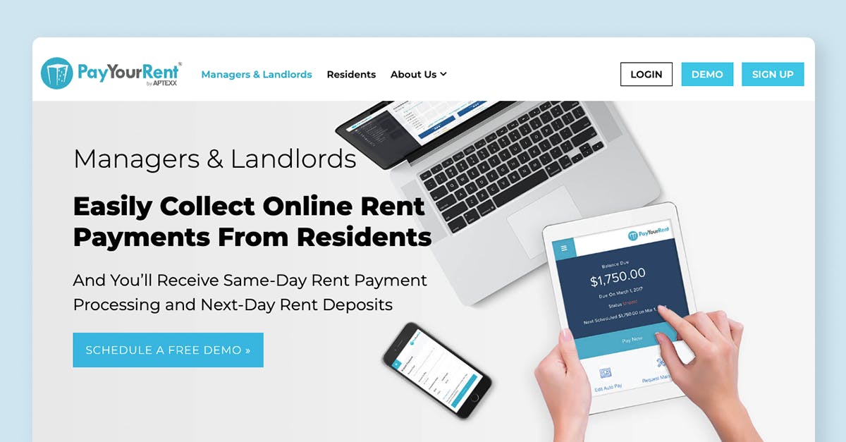 best landlord software payyourrent