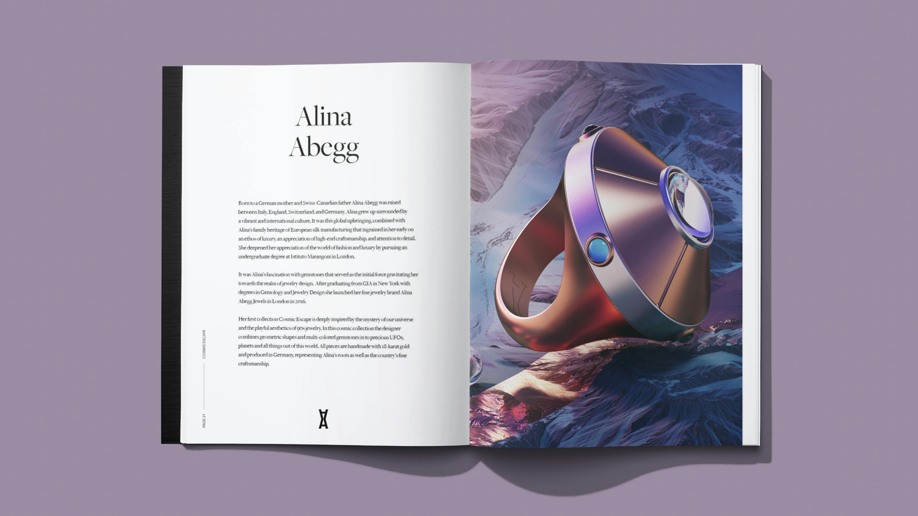 Alina Abegg - A cosmic shopping experience