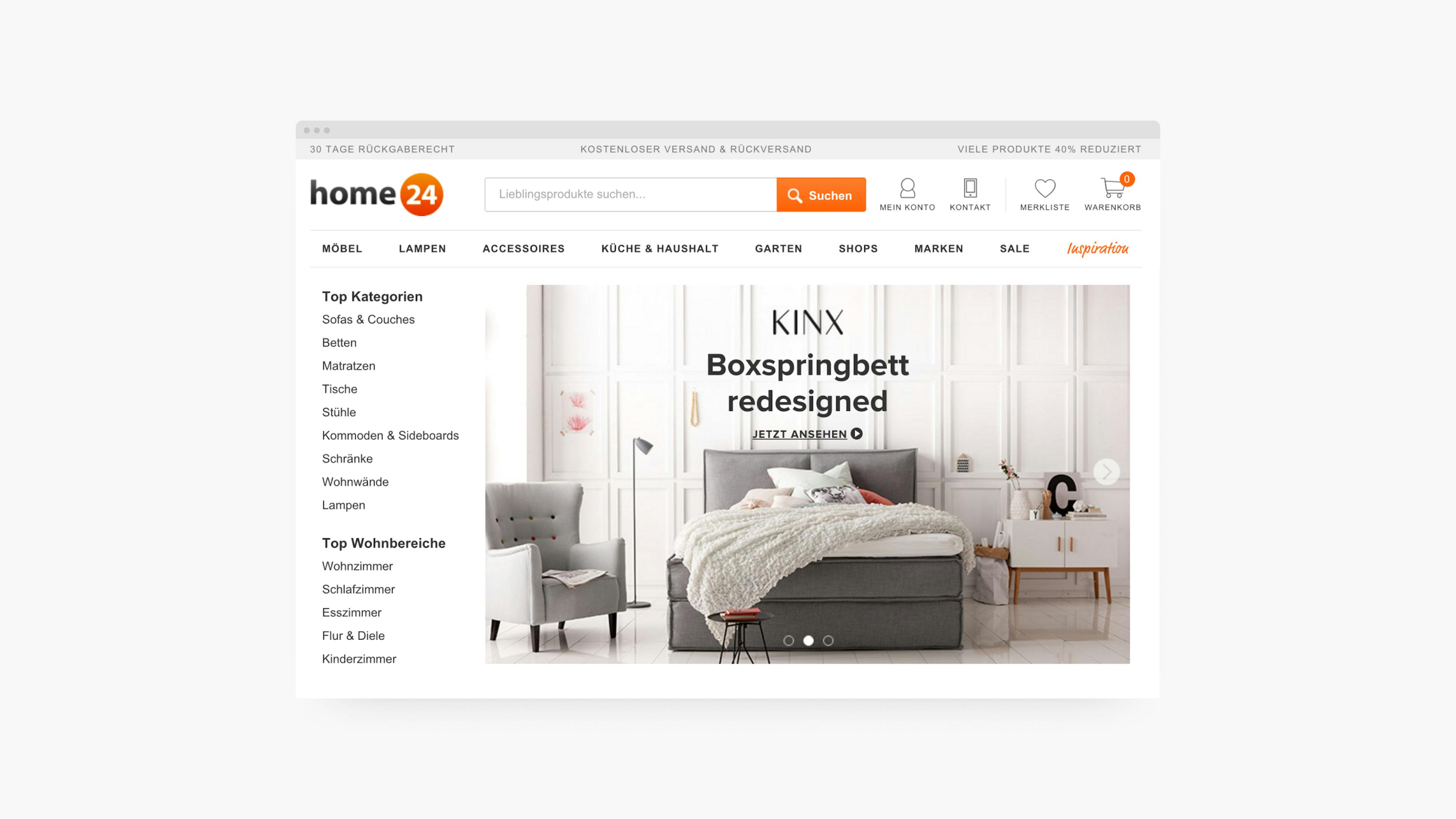 Home 24 - Europe's online store for furniture