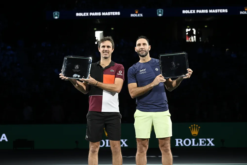 Edouard Roger-Vasselin, Santiago Gonzalez, Rolex Paris Masters 2023, Double Messieurs, Remise de Prix