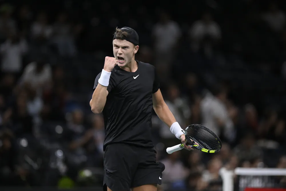 Holger Rune, Rolex Paris Masters 2023, Simple Messieurs, 18 de Finale
