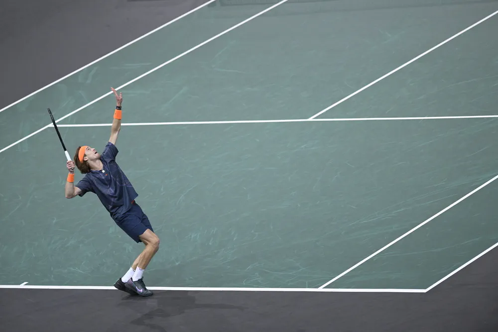 Andrey Rublev, Rolex Paris Masters 2023, Simple Messieurs, 18 de Finale