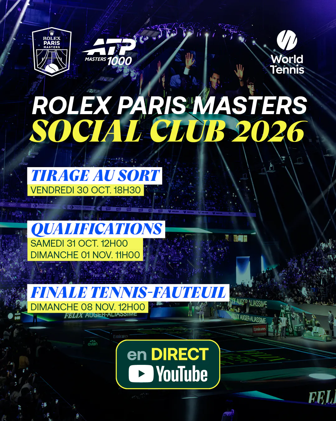 Social Club / Rolex Paris Masters 2026