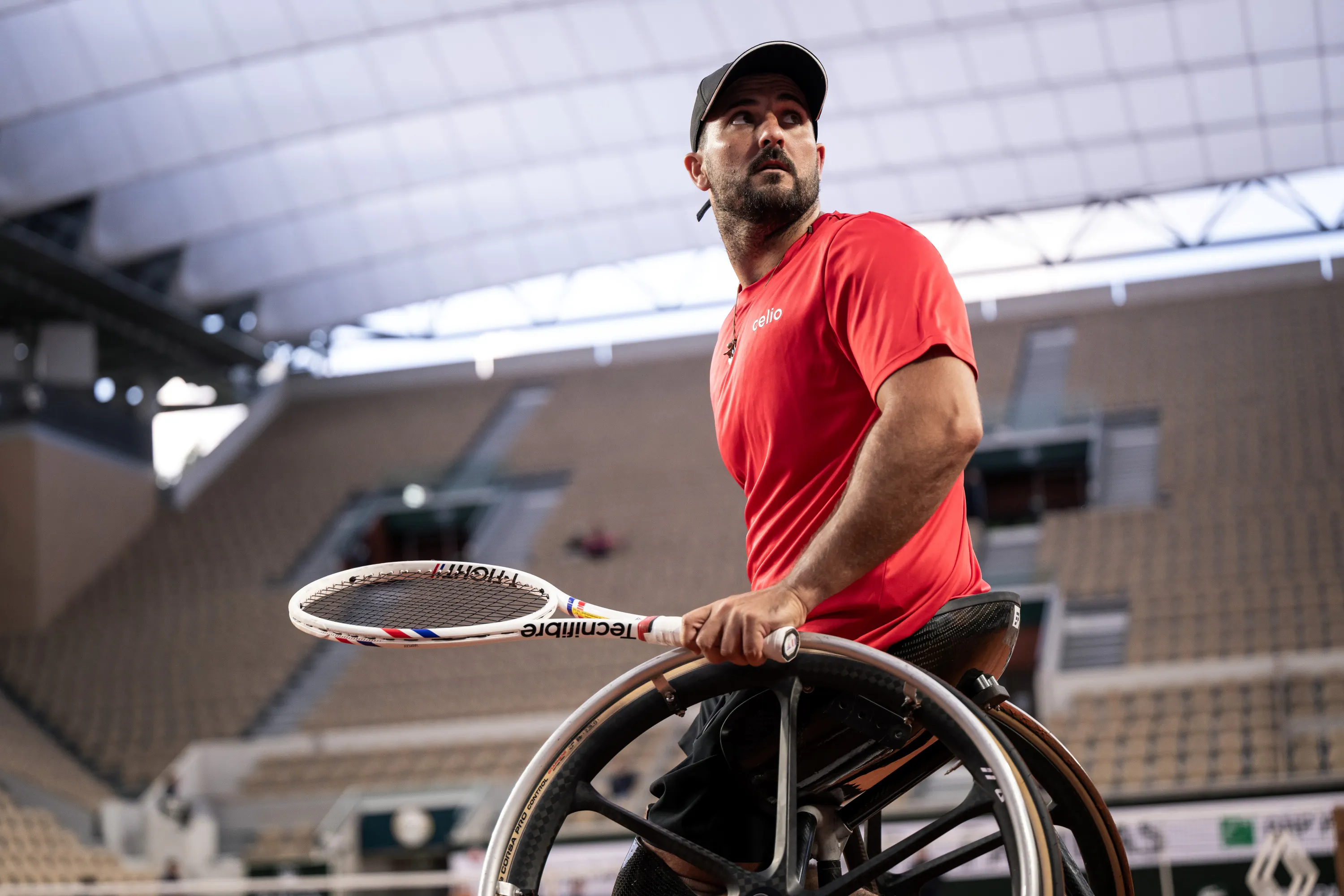Guilhem Laget / Premier tour tennis-fauteuil - Roland-Garros 2026