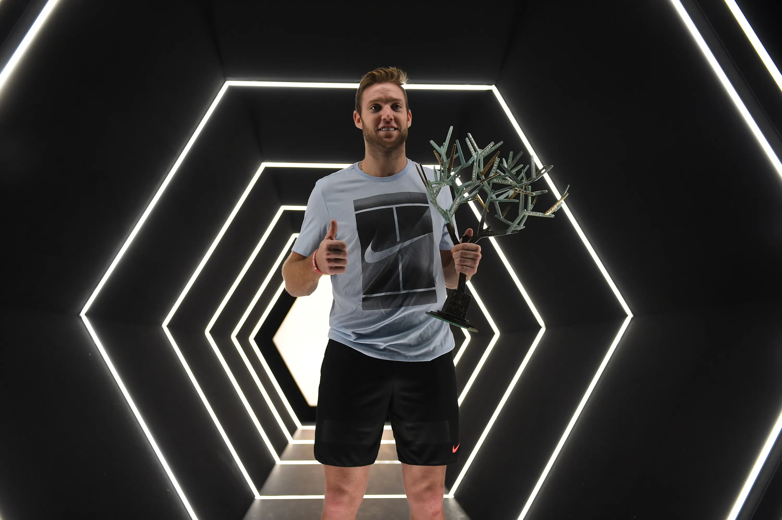 Jack Sock / Titre Rolex Paris Masters 2017