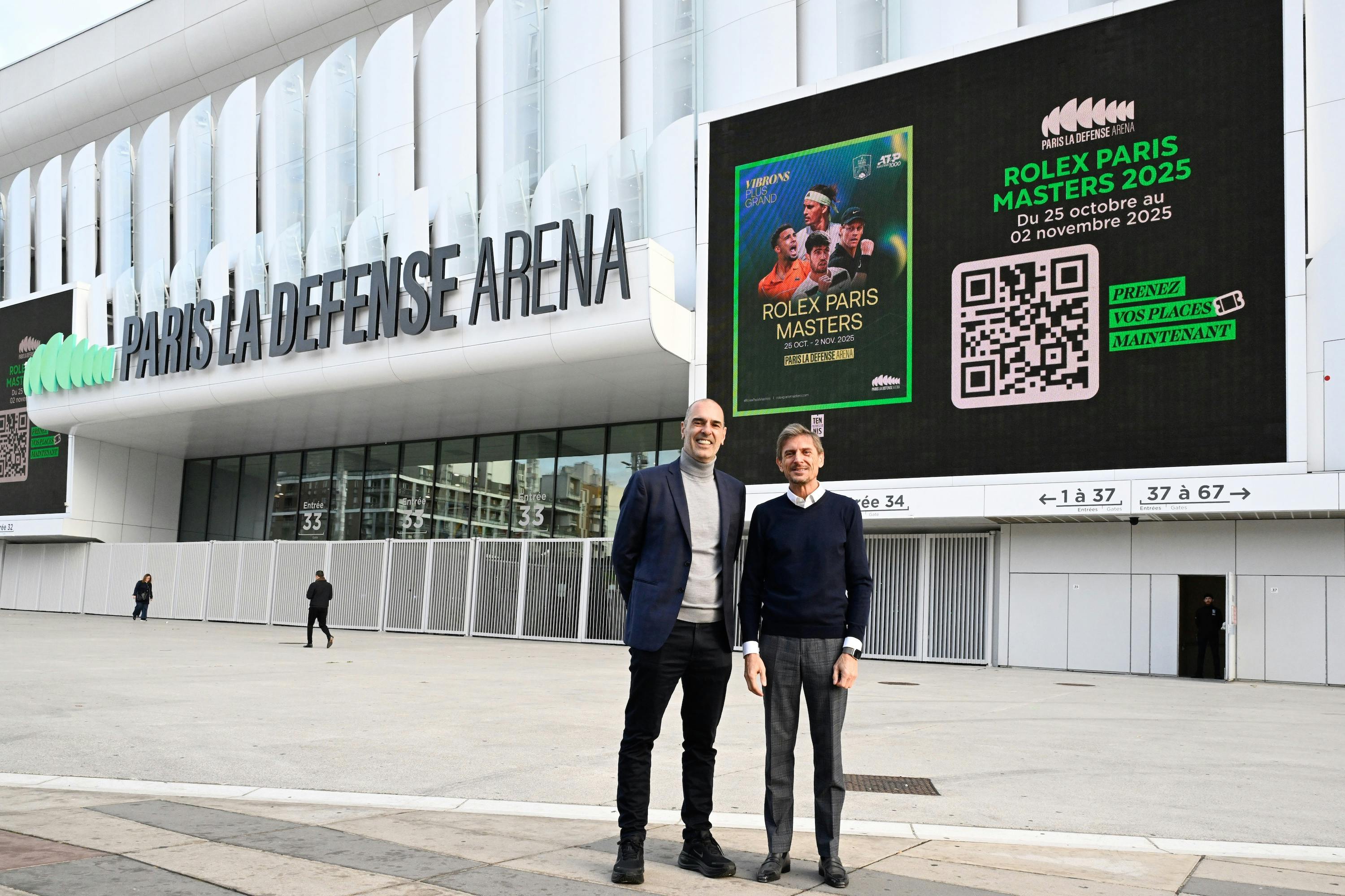 Cédric Pioline & Frédéric Longuépée / Paris La Défense Arena