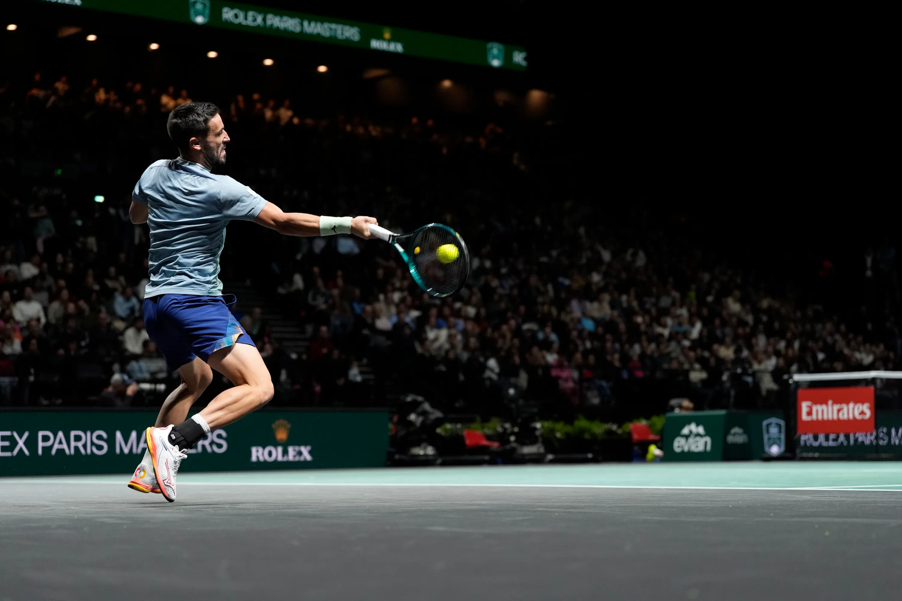 Damir Dzumhur - Premier tour, qualifications / Rolex Paris Masters 2025