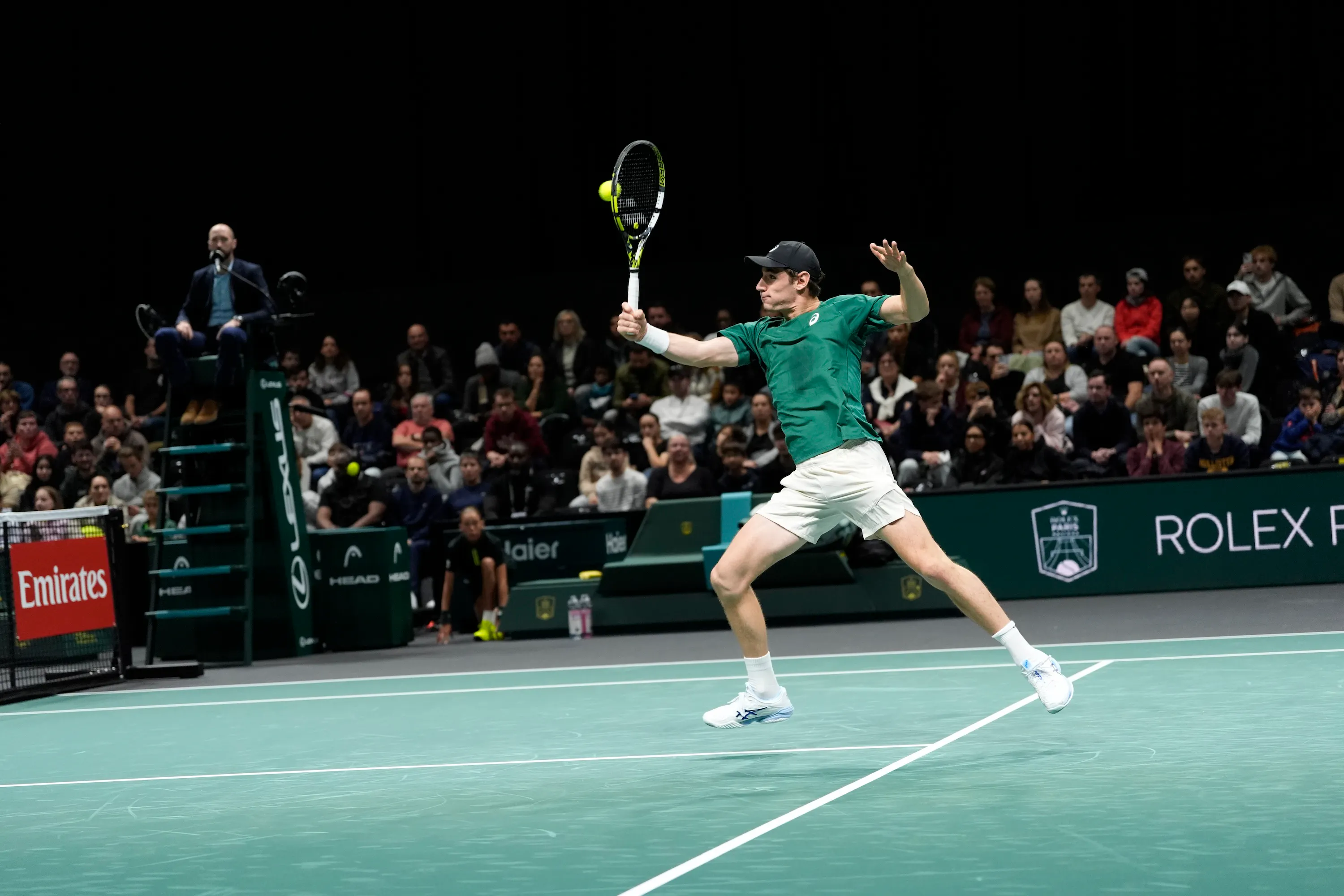 Valentin Royer - Premier tour, qualifications / Rolex Paris Masters 2025