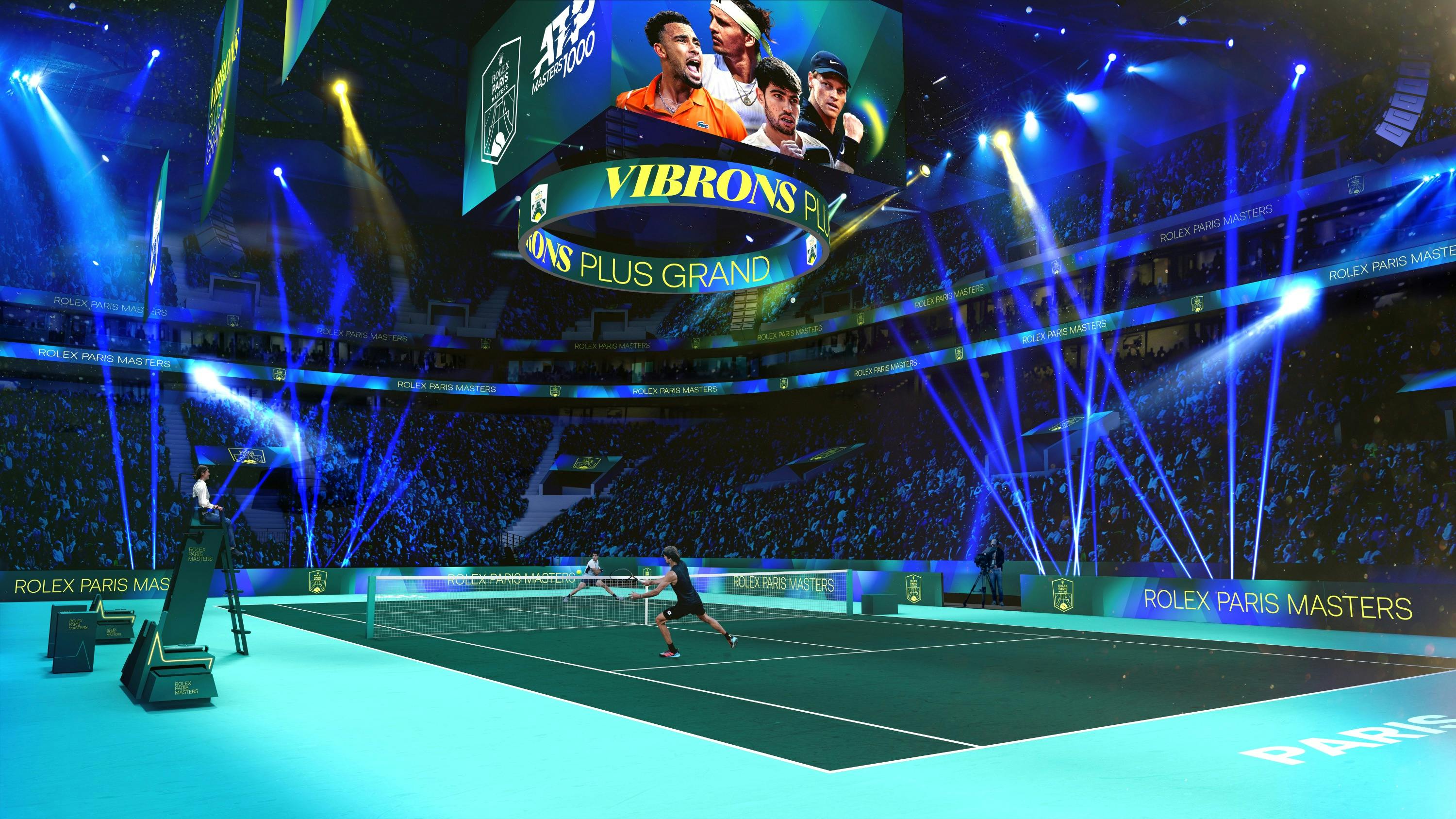 Visuel Rolex Paris Masters 2025 / Paris La Défense Arena