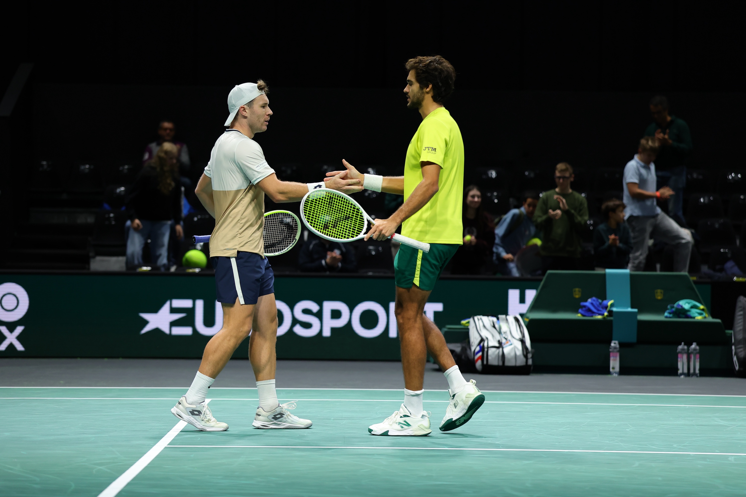 Francisco Cabral & Lucas Miedler / Quarts de finale, tournoi double / Rolex Paris Masters
