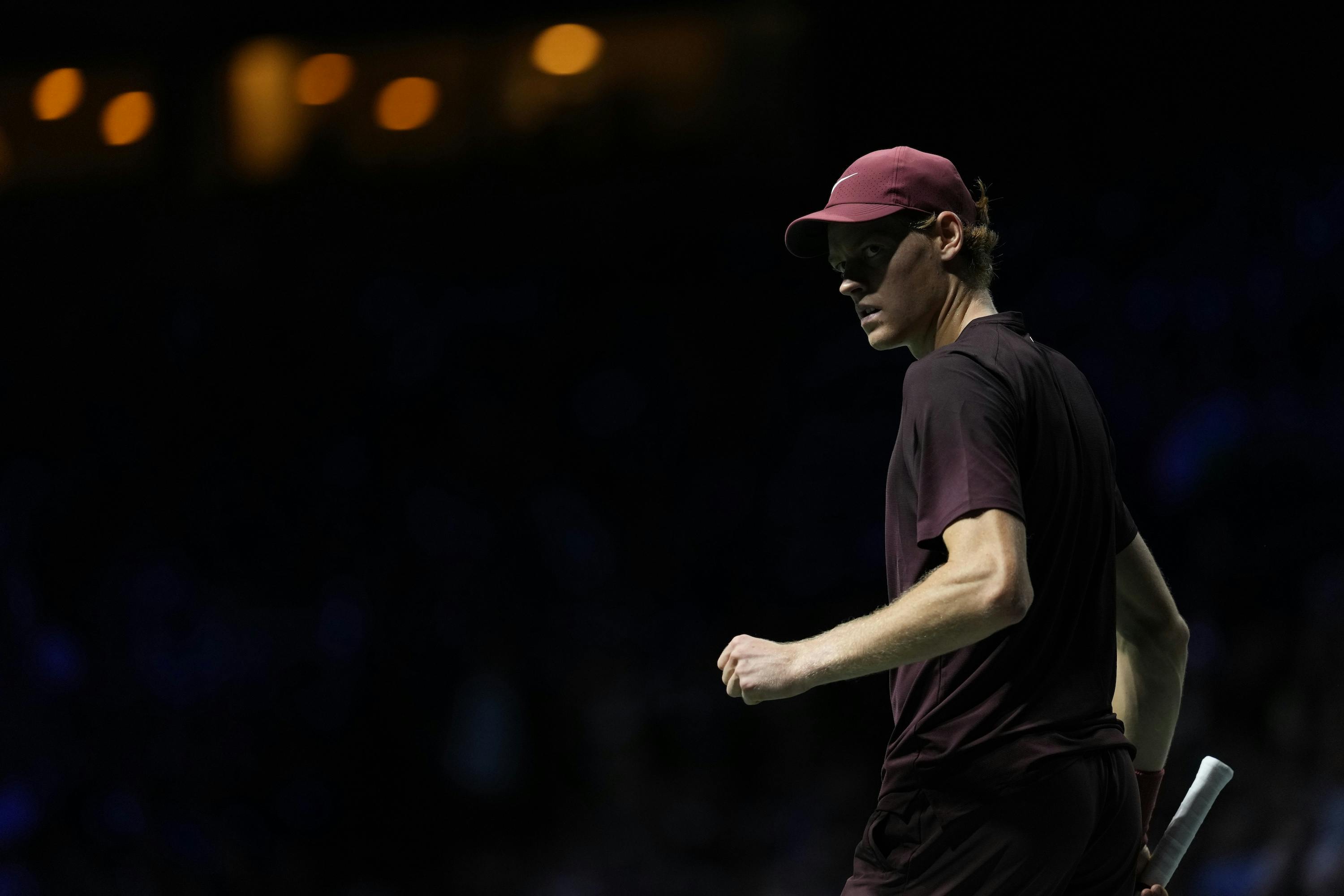 Jannik Sinner / Quarts de finale, tournoi double / Rolex Paris Masters