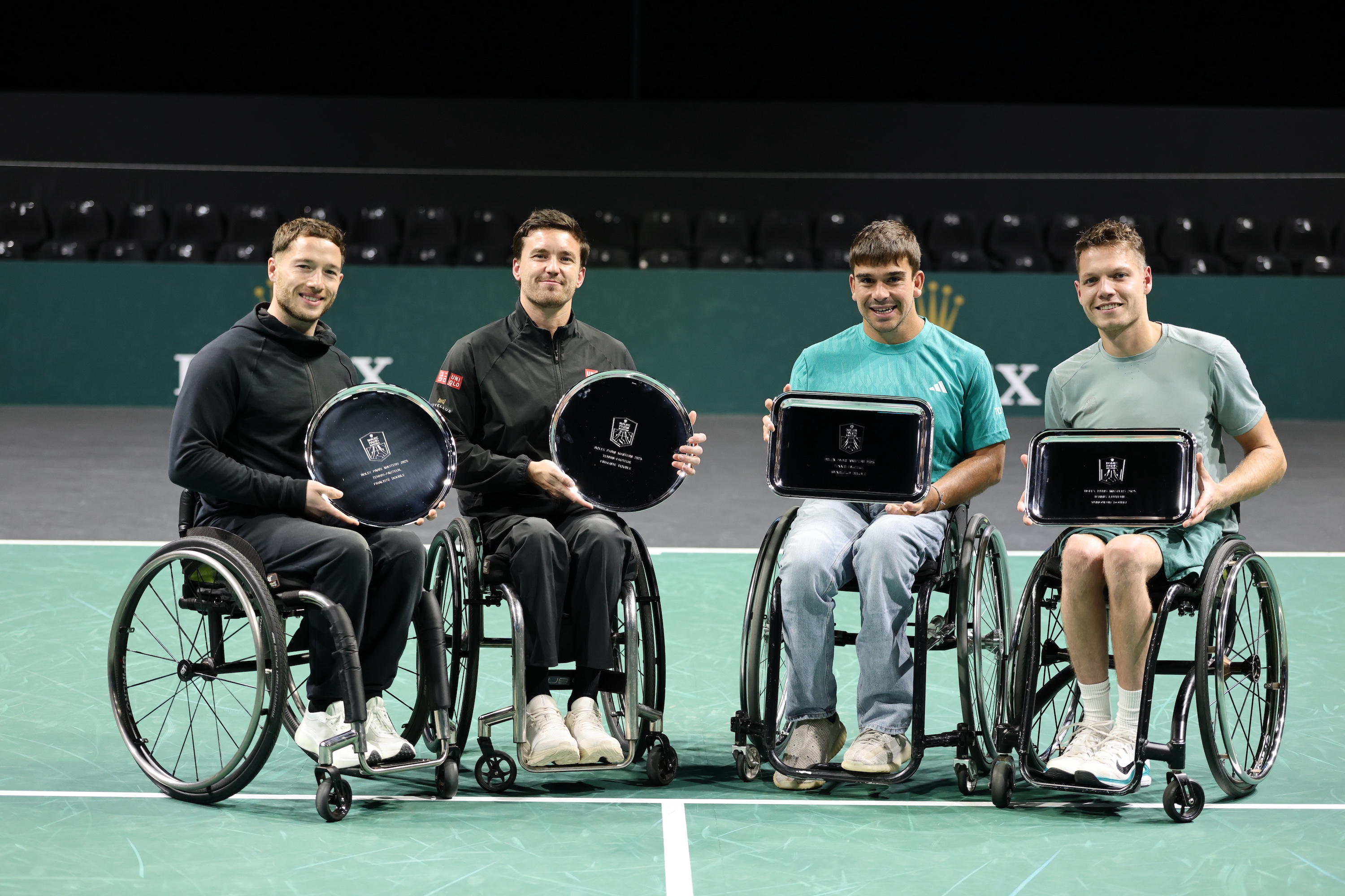 Wheelchair tennis: the first-ever champions crowned | Rolex Paris