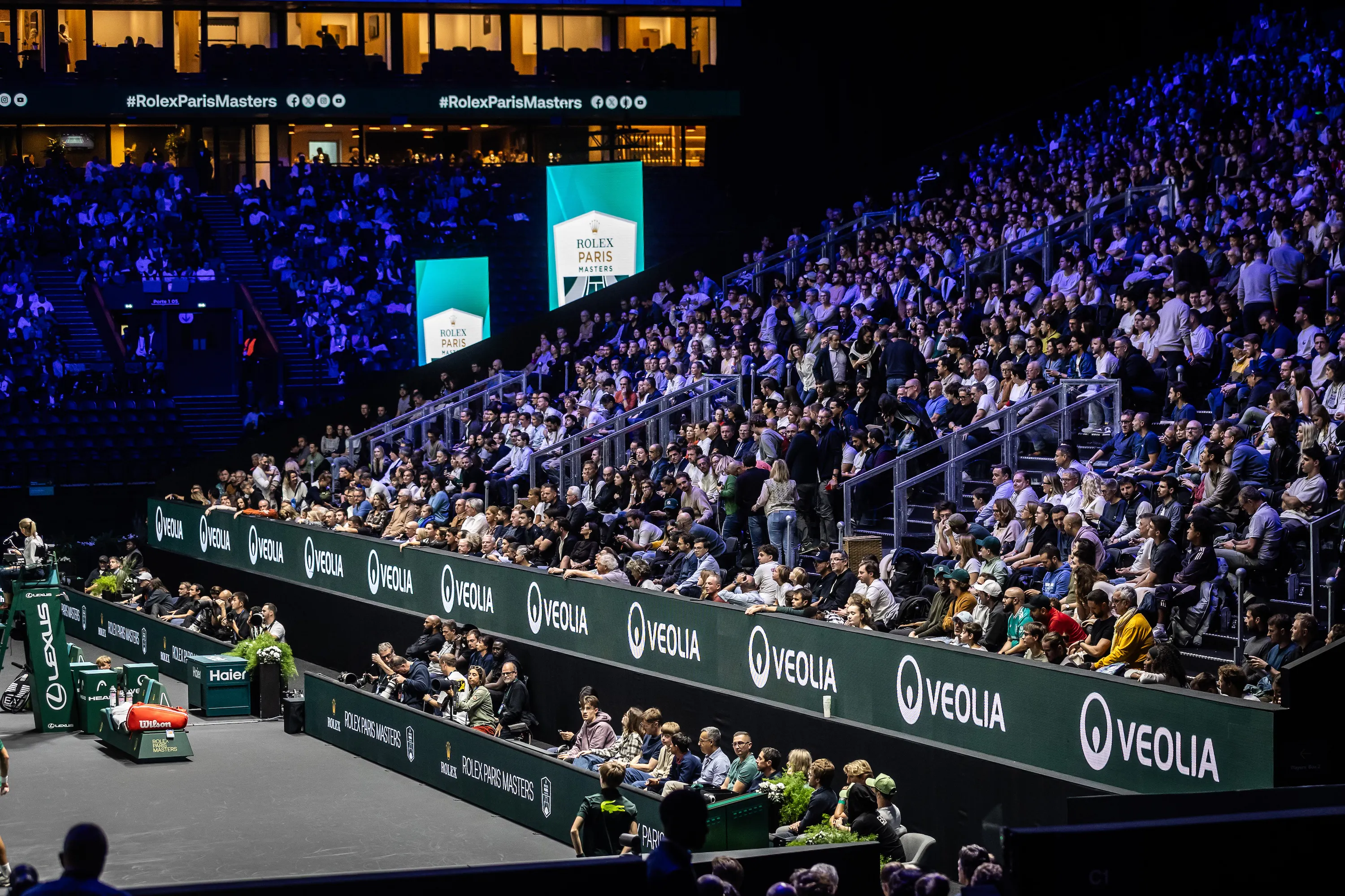 Tribunes / Rolex Paris Masters 2025