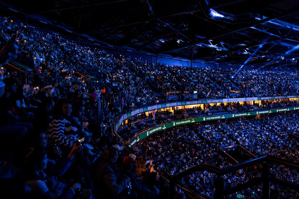 Spectateurs / Finale Rolex Paris Masters 2025