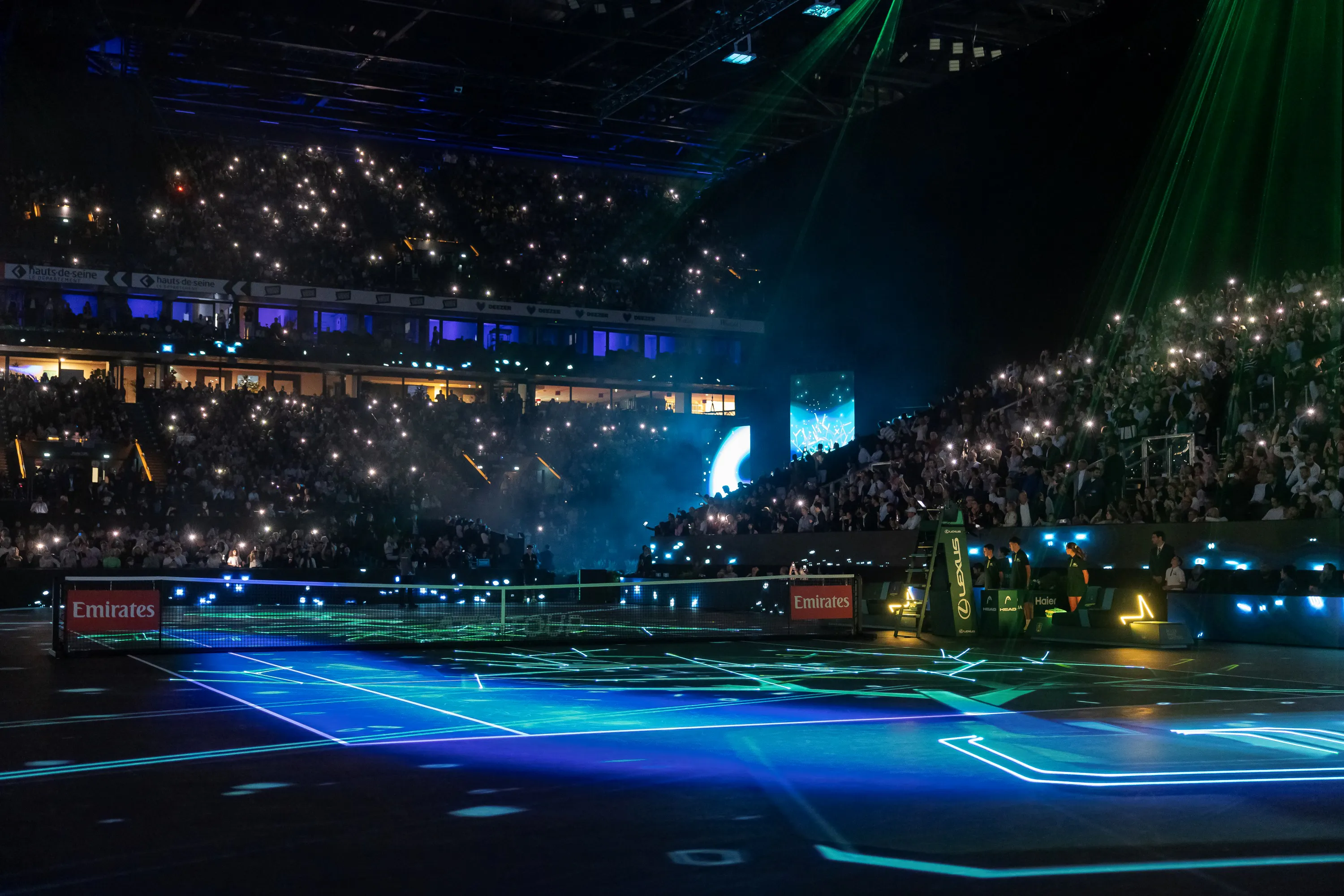 Court central / Rolex Paris Masters 2025