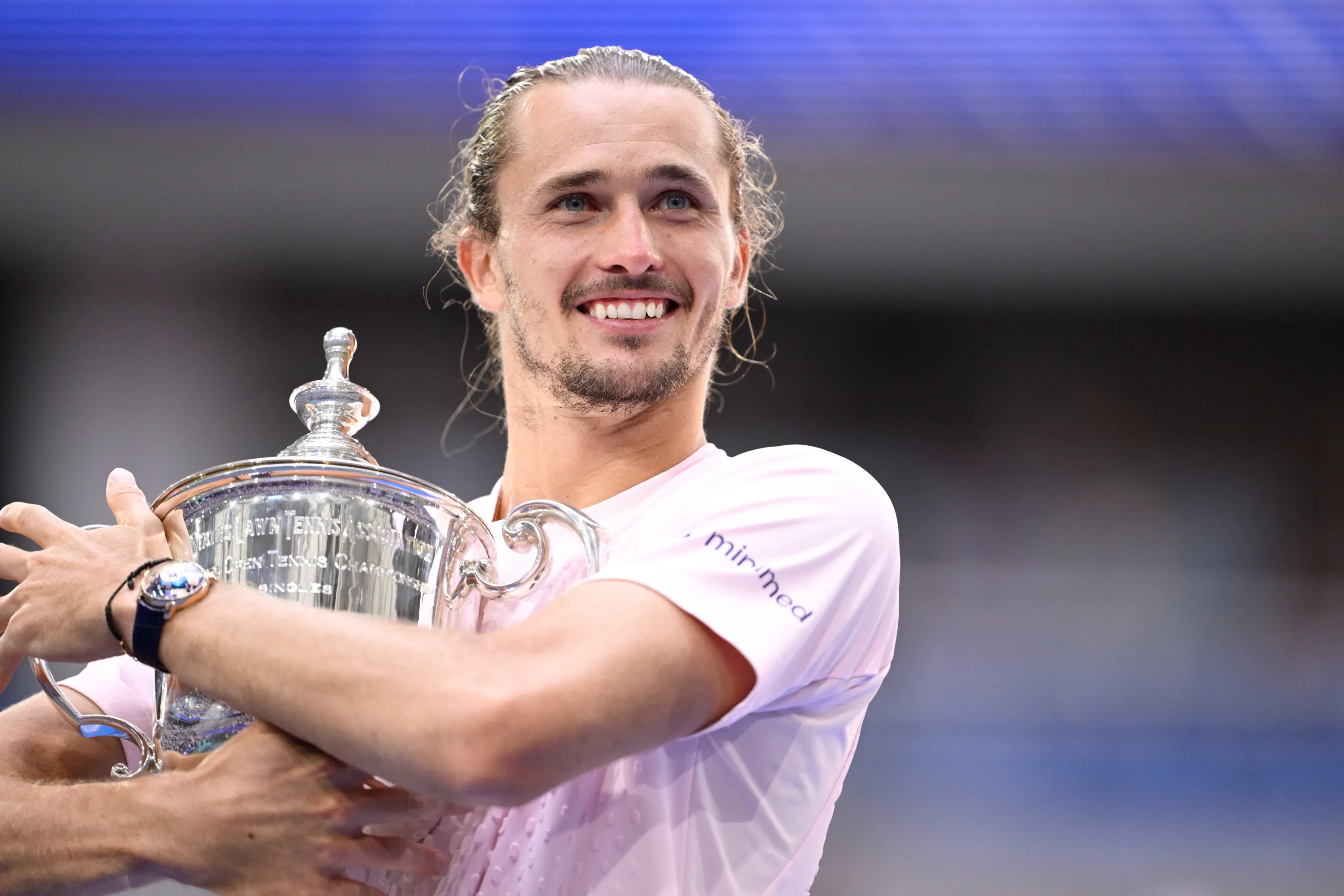 Alexander Zverev / Photocall trophée US Open 2026