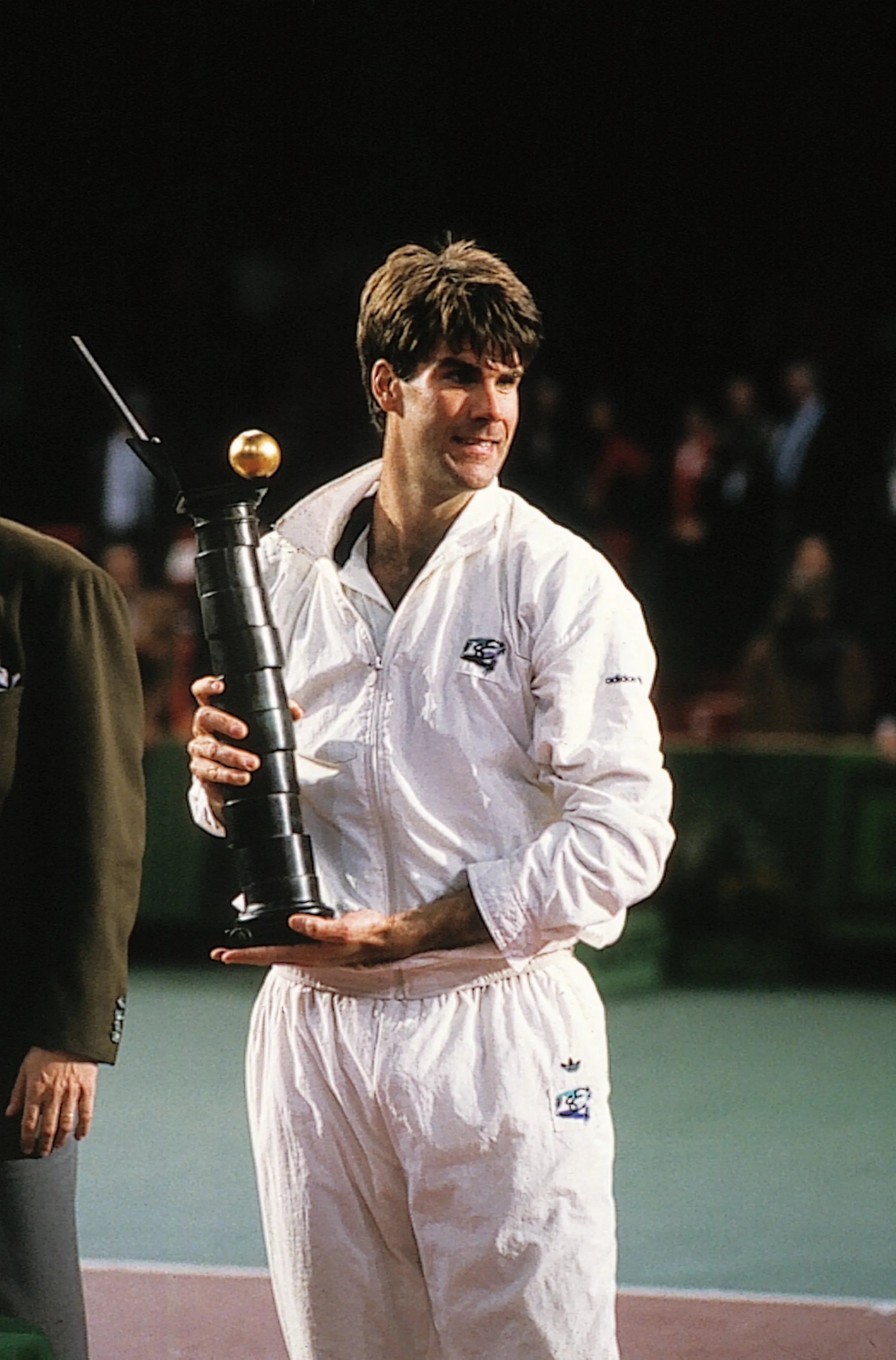 Tim Mayotte / Photocall trophée - Rolex Paris Masters 1987