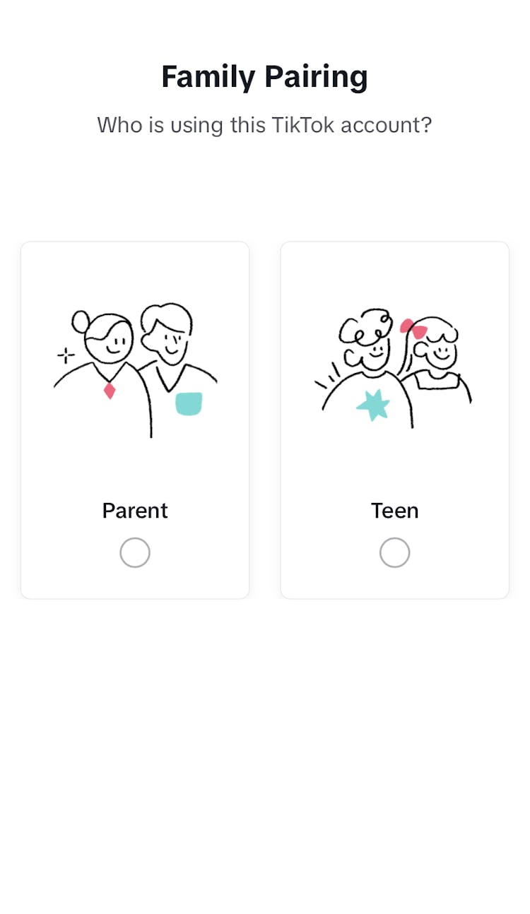 TikTok family pairing 2