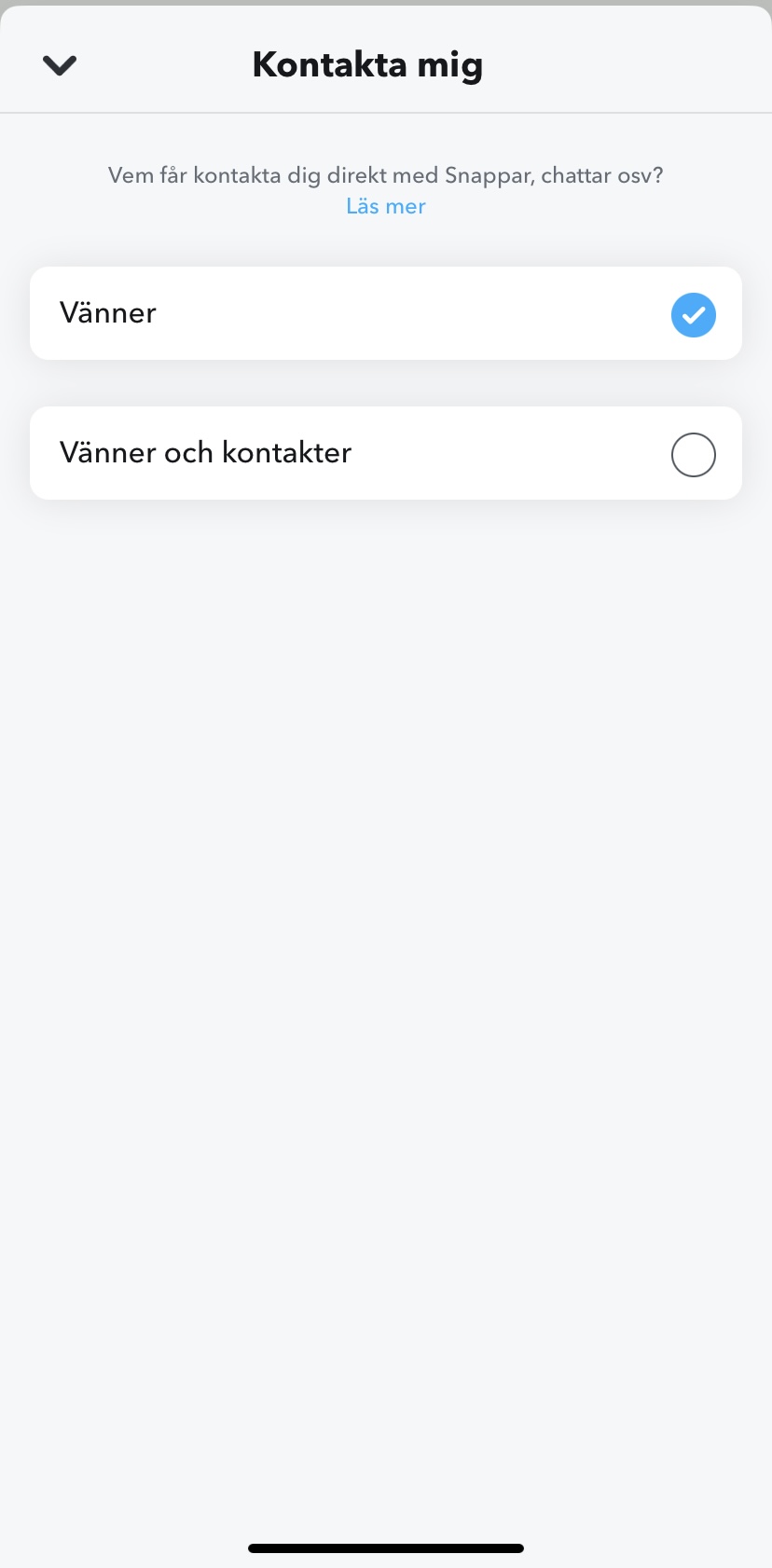Snapchat Kontakta mig 2