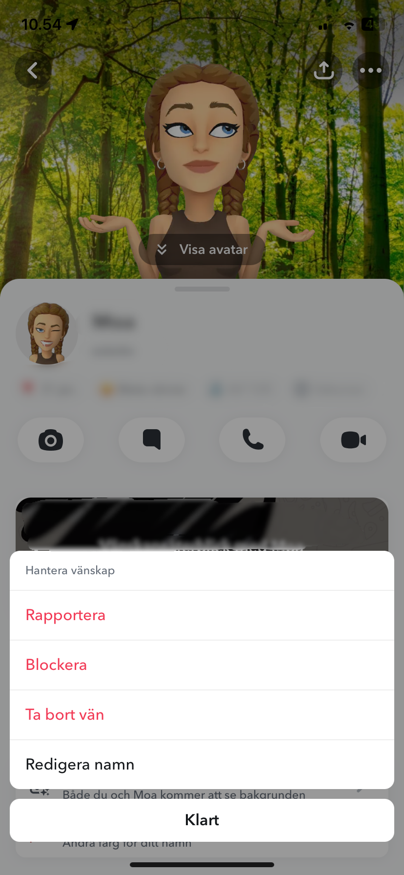 Snapchat Anmäl ett konto 2