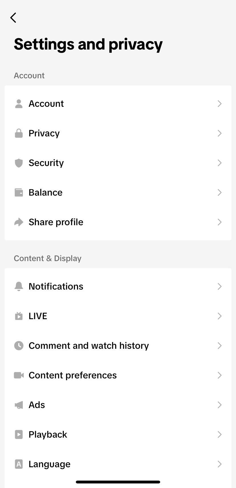 TikTok private account 1