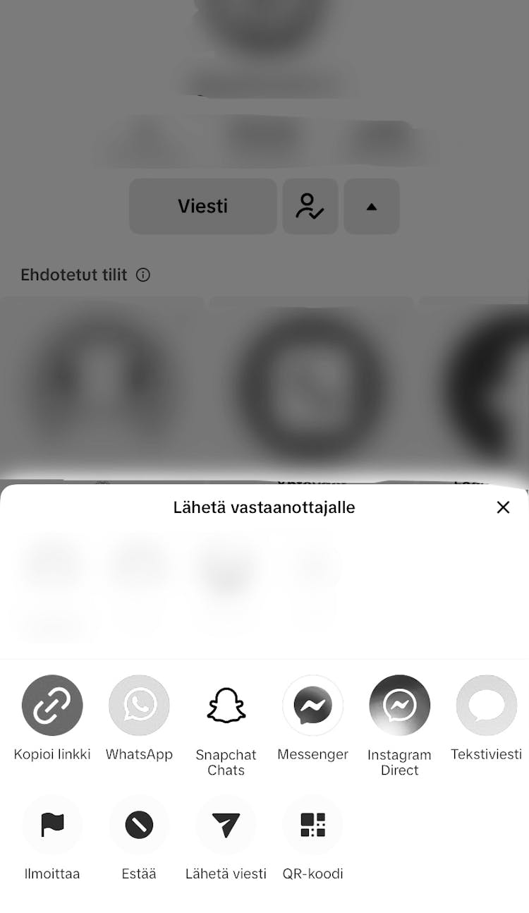 TikTok kayttajan ilmiantaminen 1