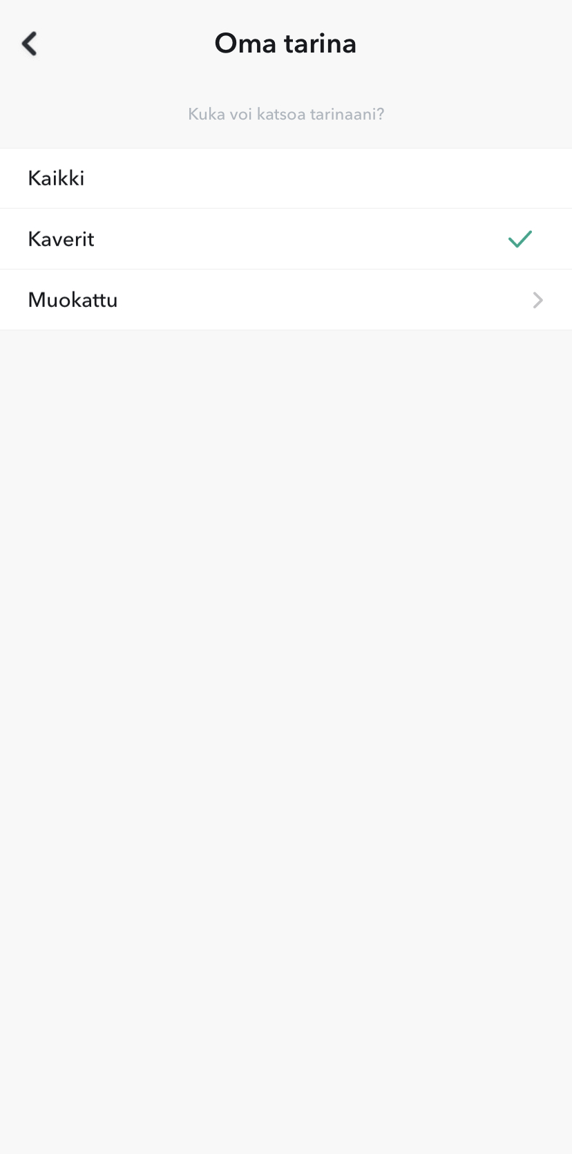 Snapchat kuka voi katsoa tarinaasi 2
