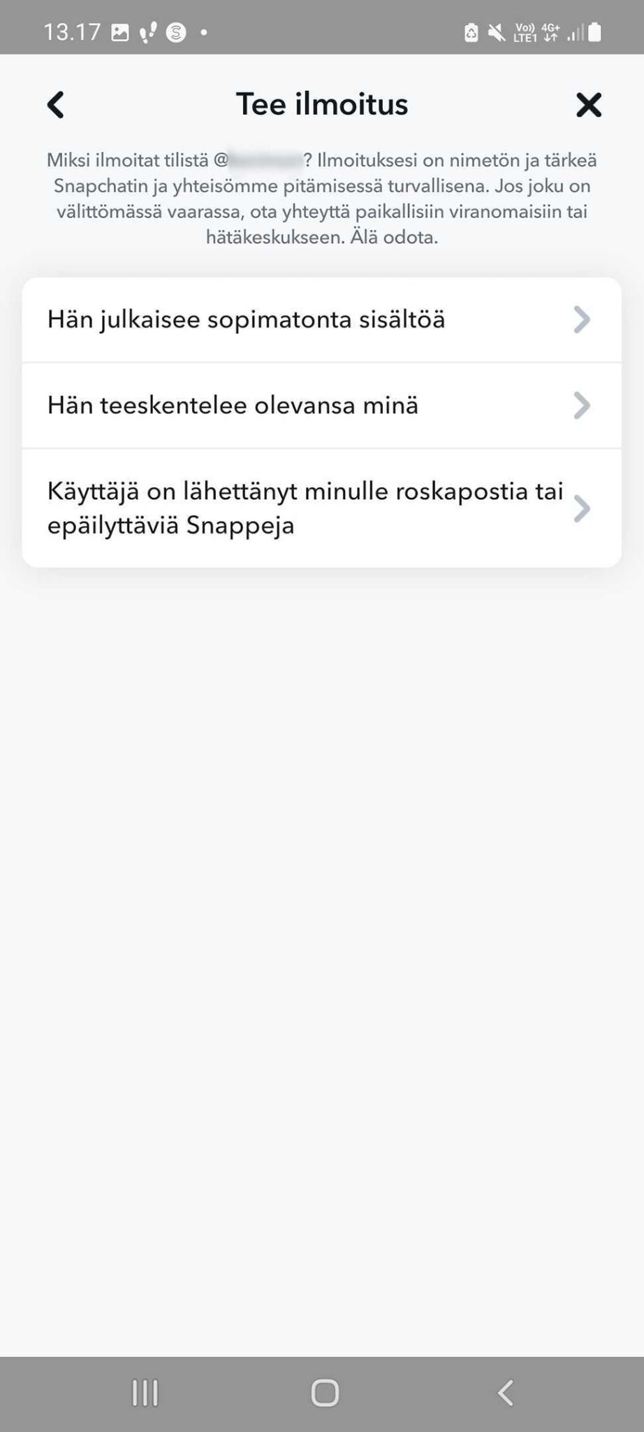 Snapchat ilmoita tilista 3