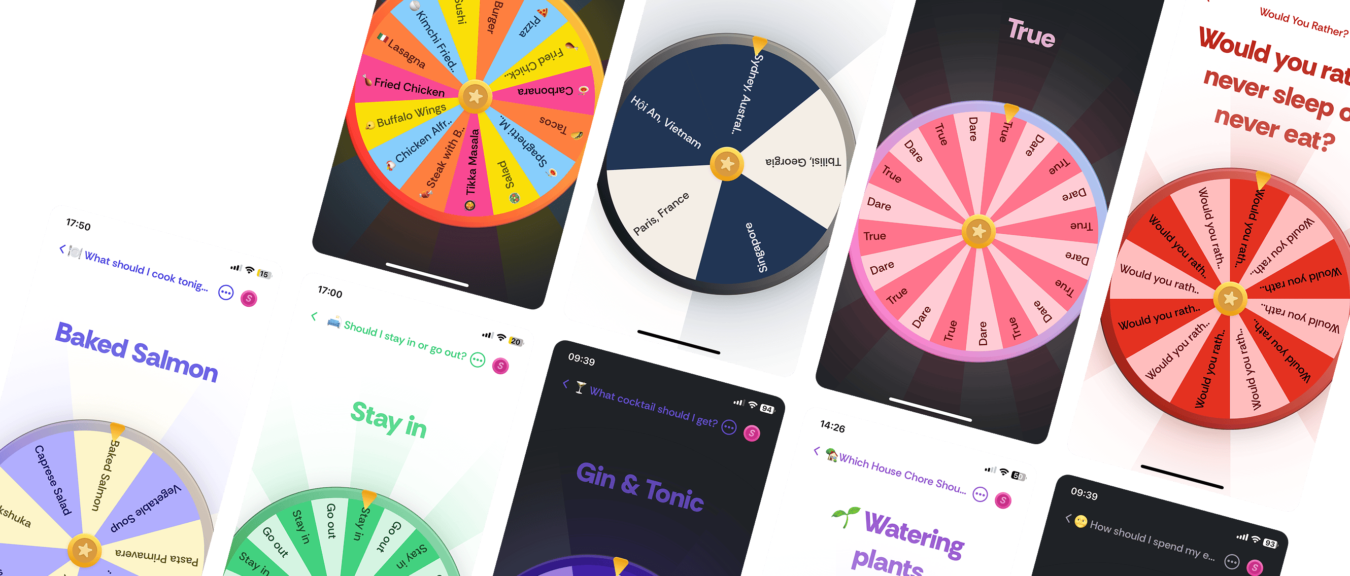 Spinly offer more than 50 templates to inspired users.