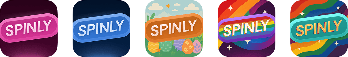 With Super Spinly users can change their App icons.