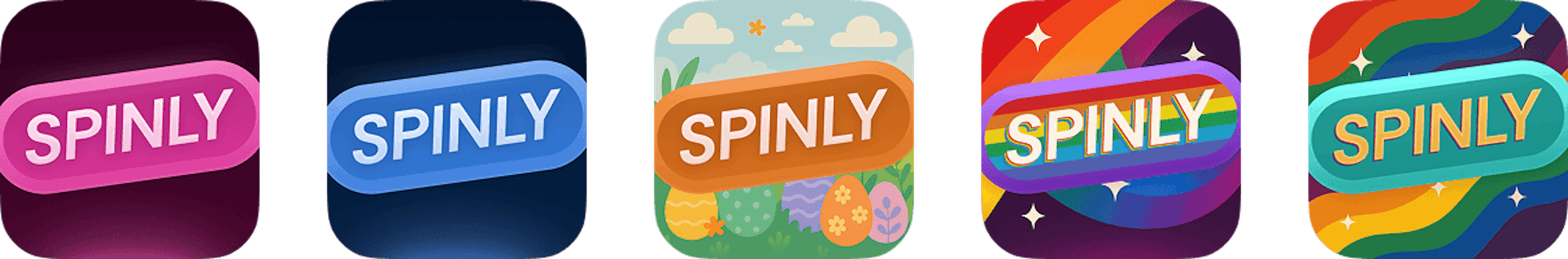 With Super Spinly users can change their App icons. 