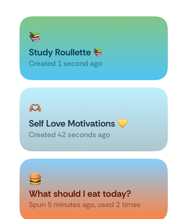 Beautiful home screen of the app. Making it easy to read for users.