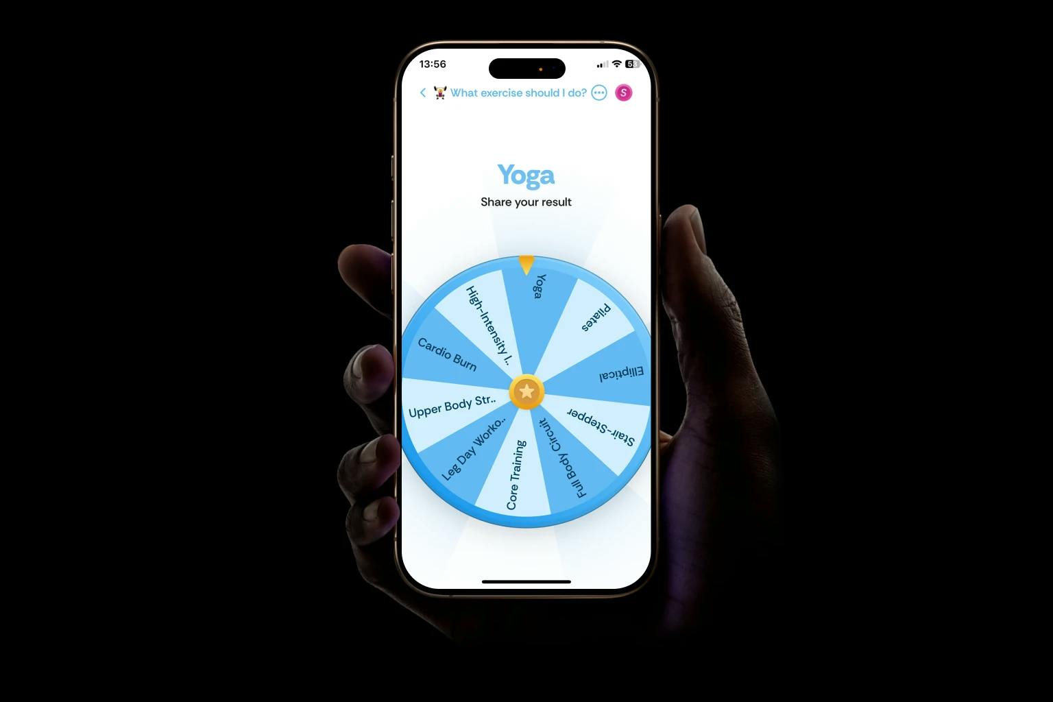 Using Spinly the decision maker wheel app to help you make everyday decisions easier. The app is available on App Store and Play Store