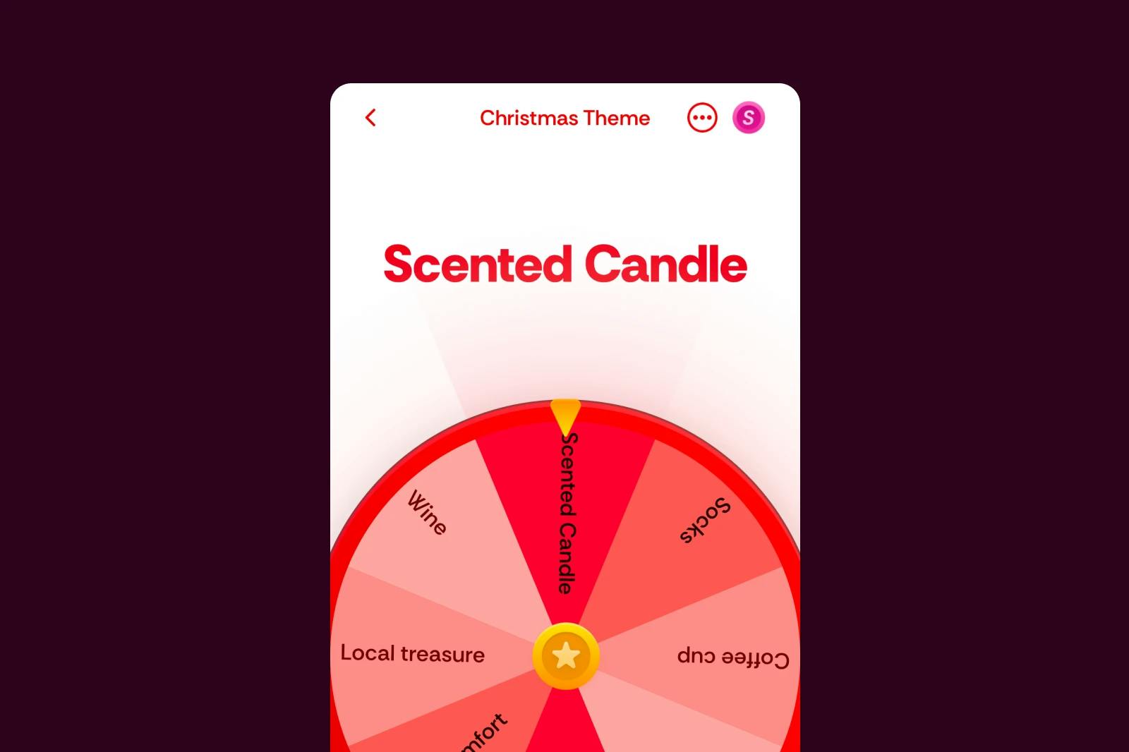 Use Spinly to decide you christmas theme gift exchange